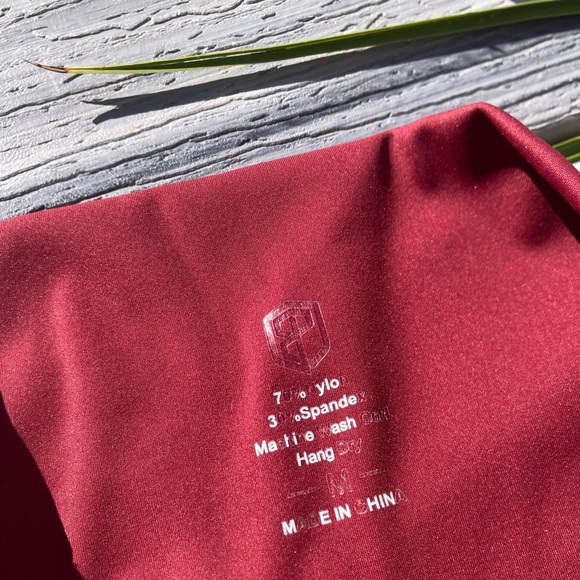 BORN PRIMITIVE x Barbella - Cabernet High Waist Synergy Full Length Leggings - M - Picture 10 of 13